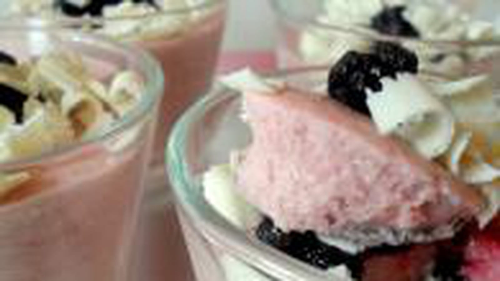 Mousse aux fruits rouges