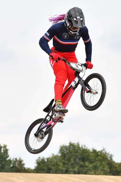 La cycliste Axelle Etienne