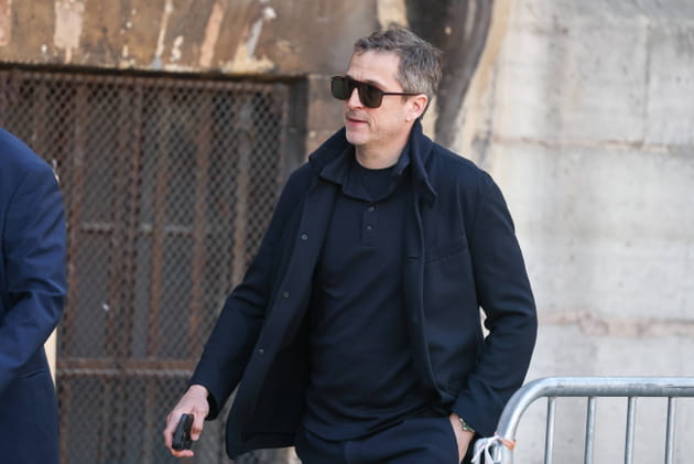 Guillaume Canet aux obs&egrave;ques de Nathalie Baye, &agrave; Saint-Sulpice, &agrave; Paris