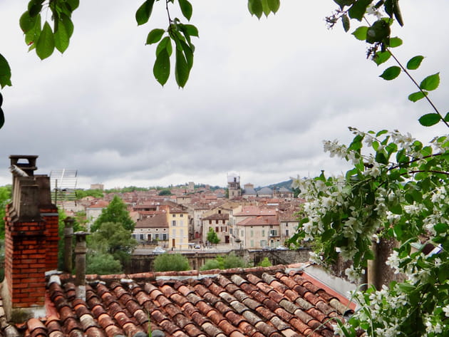 Sur les toits de Cahors