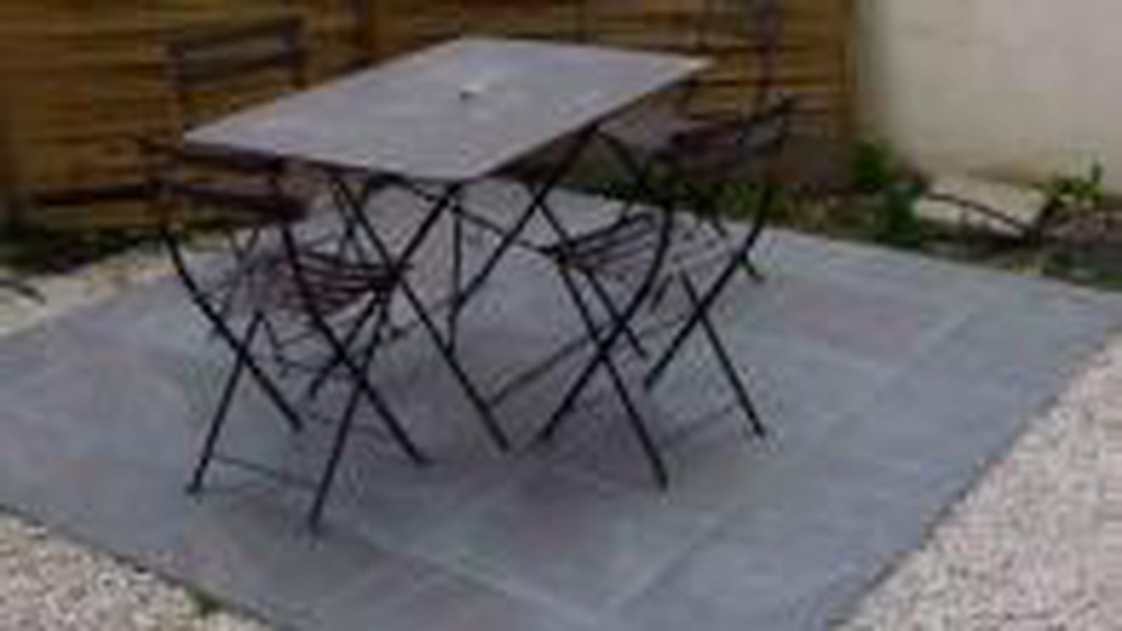 Terrasse en ardoise