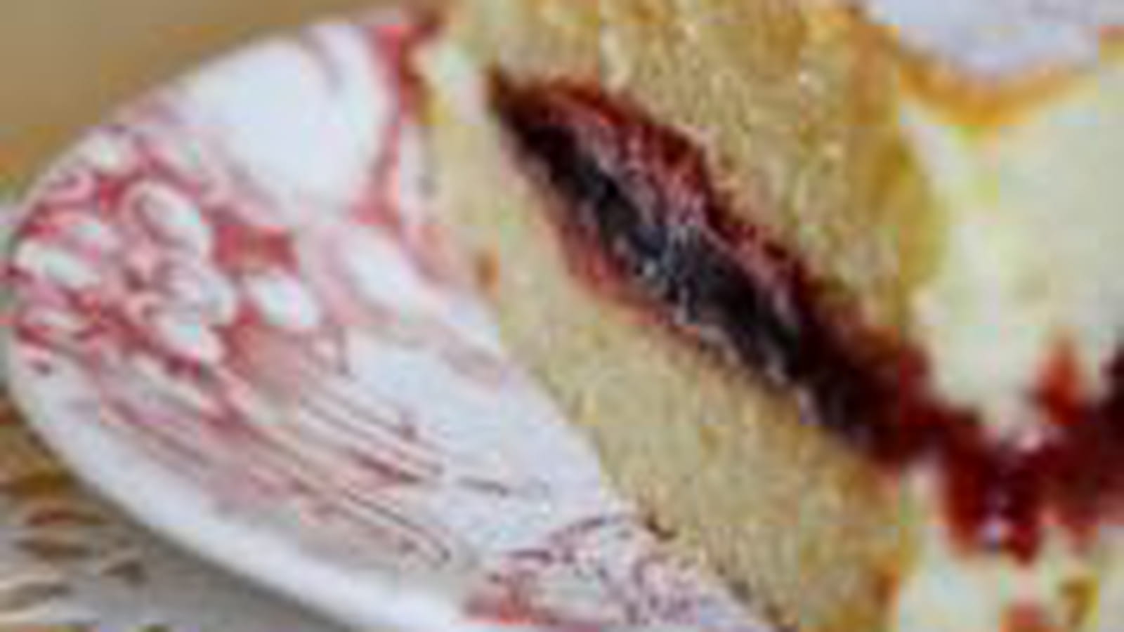 Gâteau léger confiture