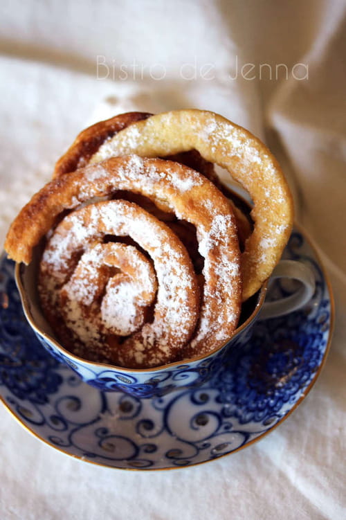 Beignet escargot de Mardi gras