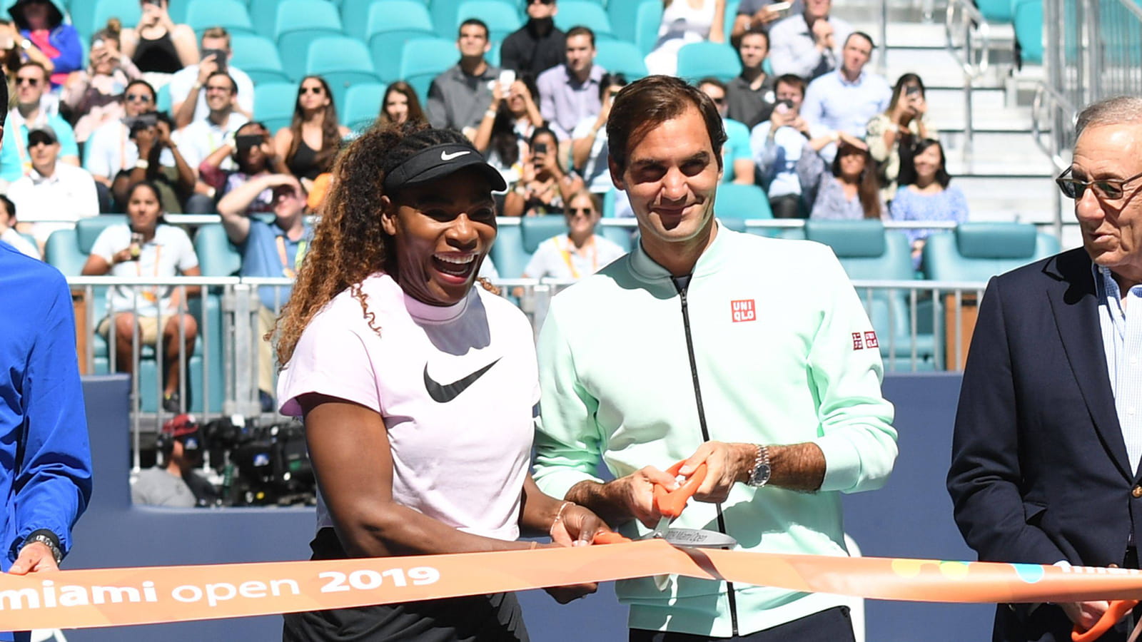 Serena Williams et Roger Federer