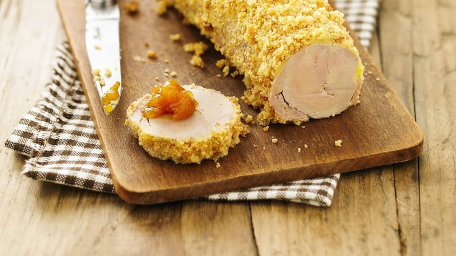 Foie gras croustillant et chutney de mangue