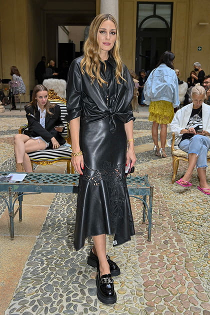 Olivia Palermo au d&eacute;fil&eacute; Ermanno Scervino