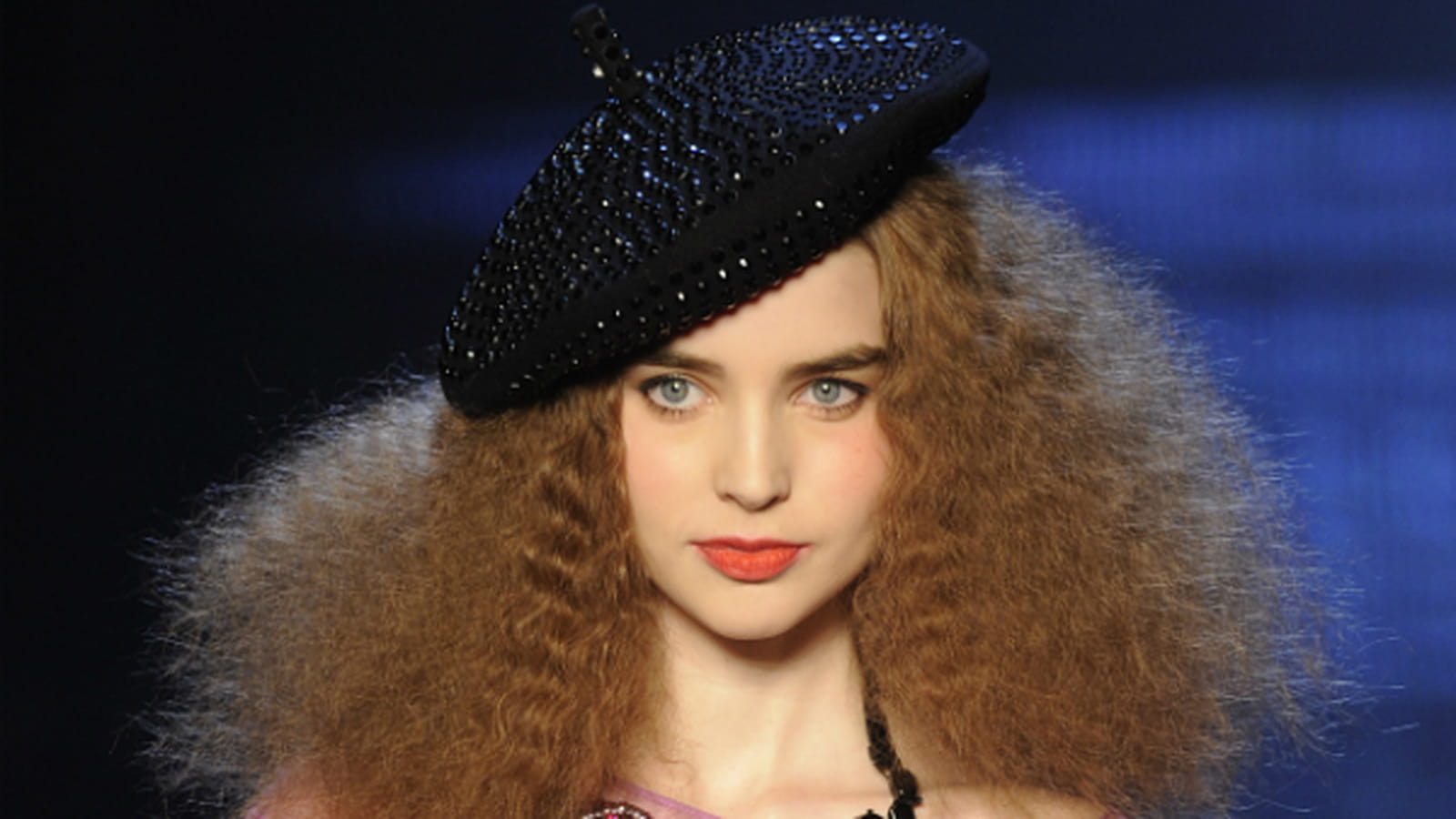 Les cheveux gaufrés