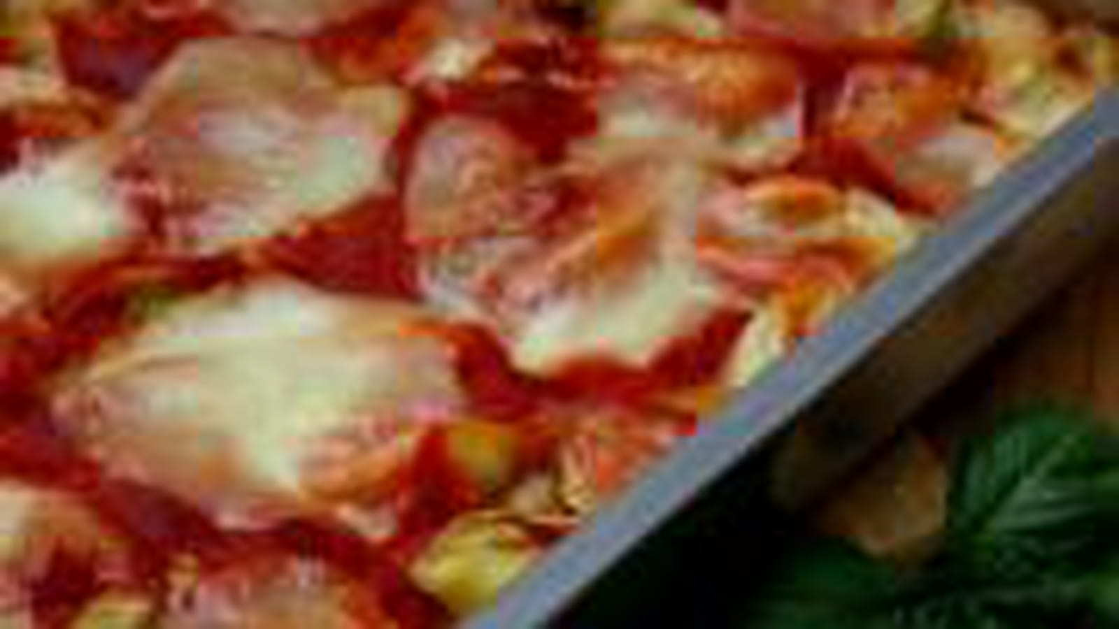 Conchiglioni au four farcis à la ricotta et pesto