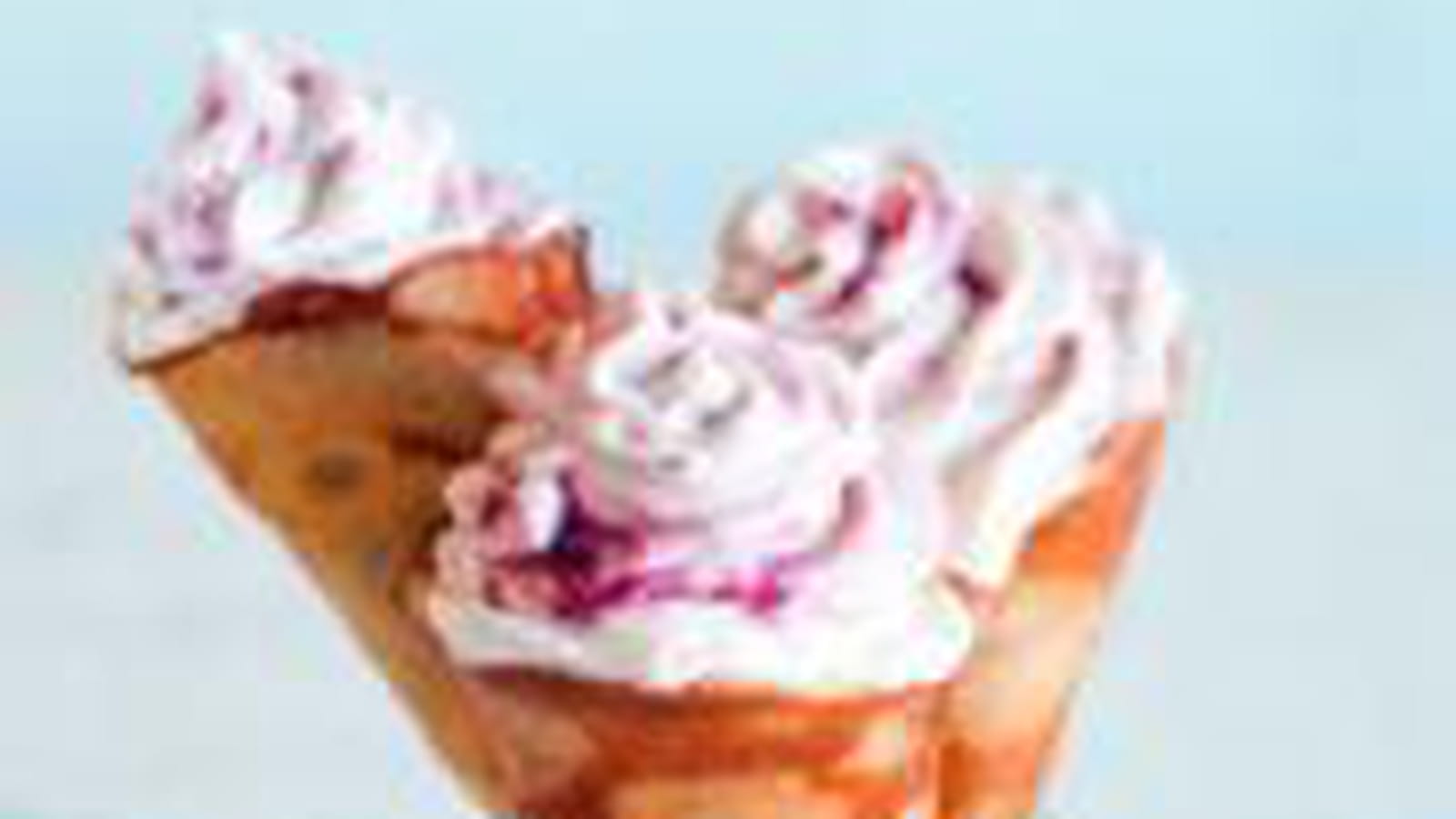 Cornets de crêpes & chantilly