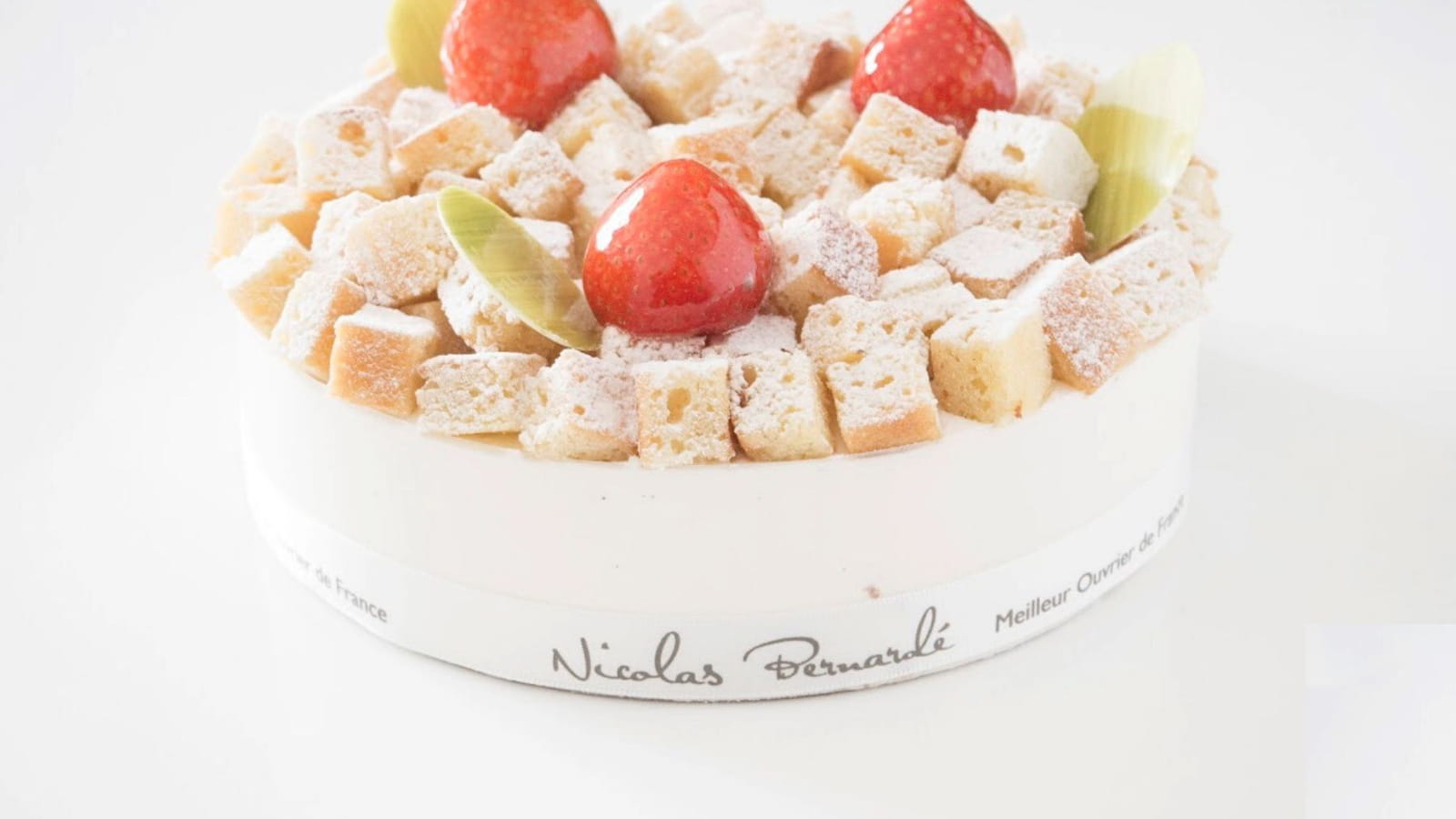 Le fraisier de Nicolas Bernardé