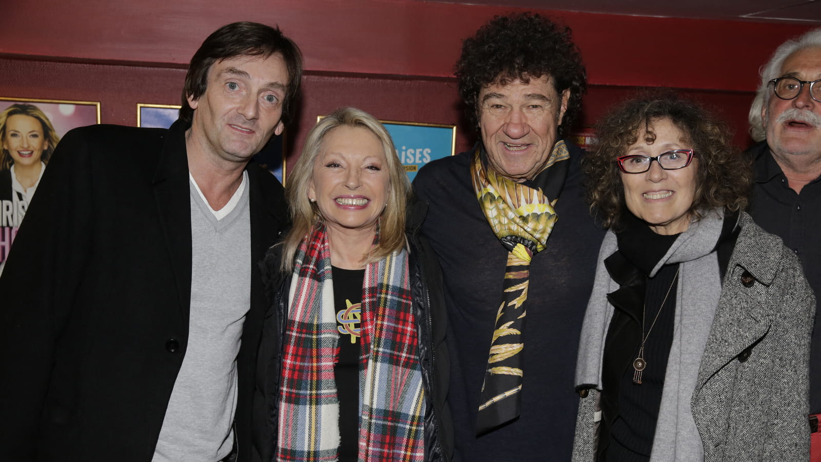 Pierre Palmade, Veronique Sanson, Robert Charlebois et Mireille Dumas