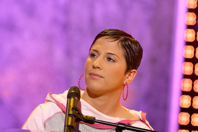 Diam's sur le plateau de Michel Drucker en 2004