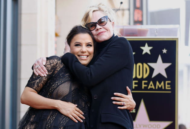 Avec Melanie Griffith