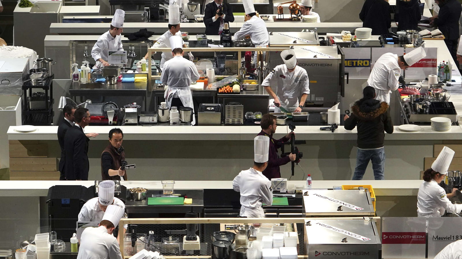 Les cuisines du Bocuse d'Or 2019