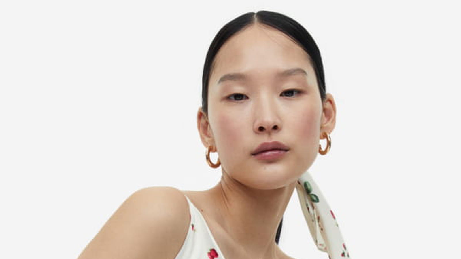 Robe asymétrique H&M
