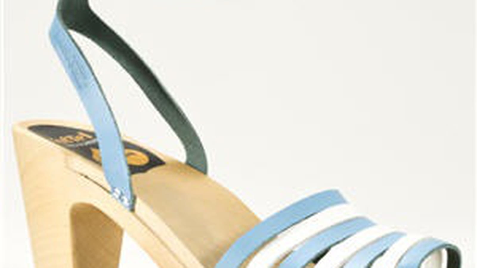 Sandales "Striped Beach" de Swedish Hasbeens