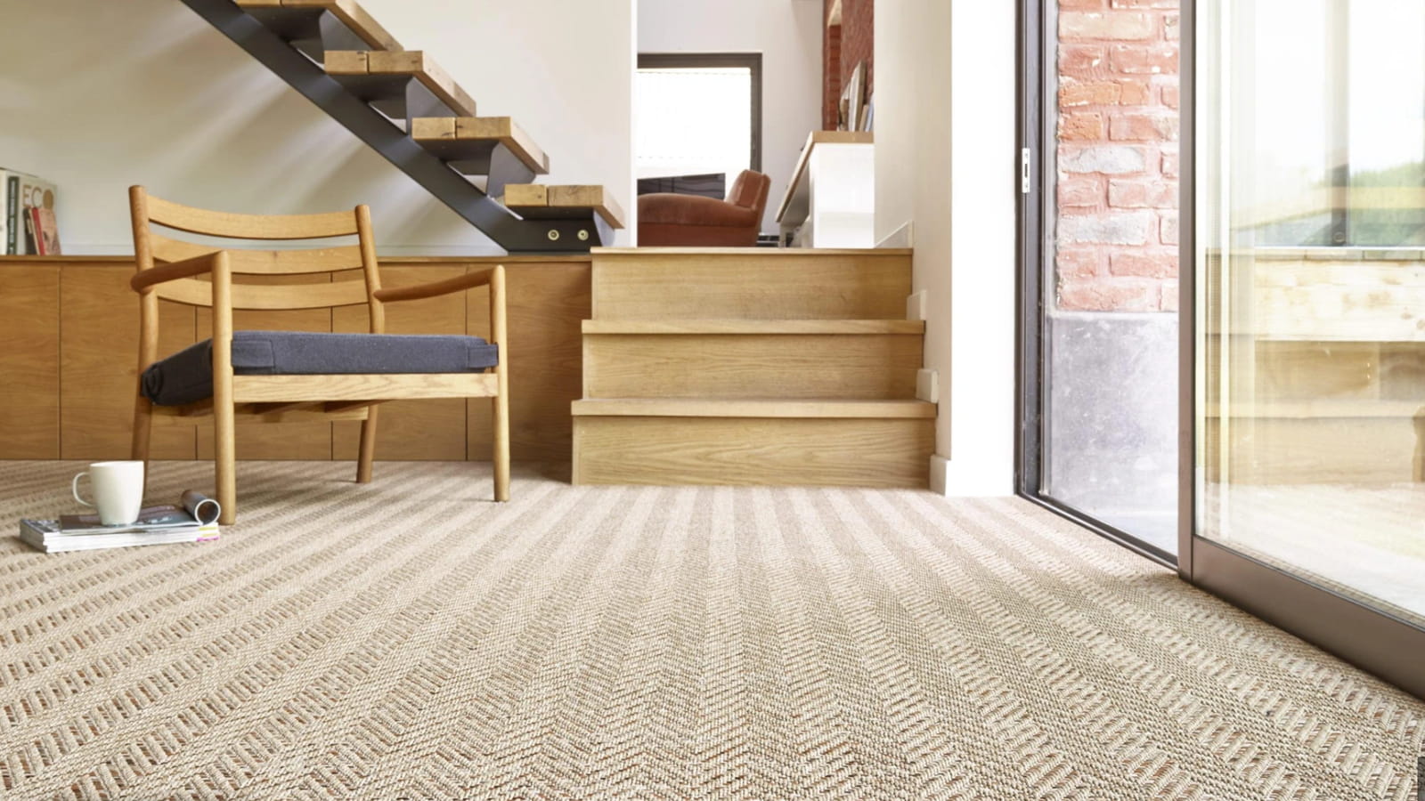 De la moquette en fibres naturelles 