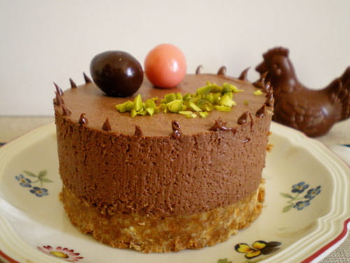 Cheesecake chocolat-ricotta sans cuisson