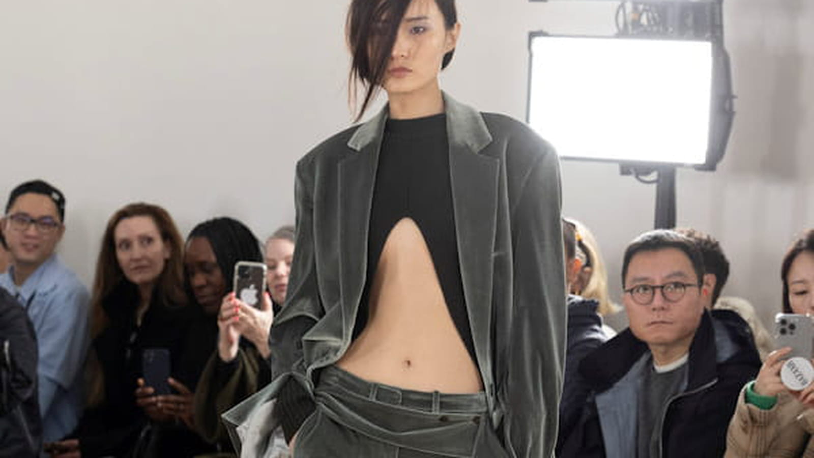 Défilé Eudon Choi automne-hiver 2024-2025