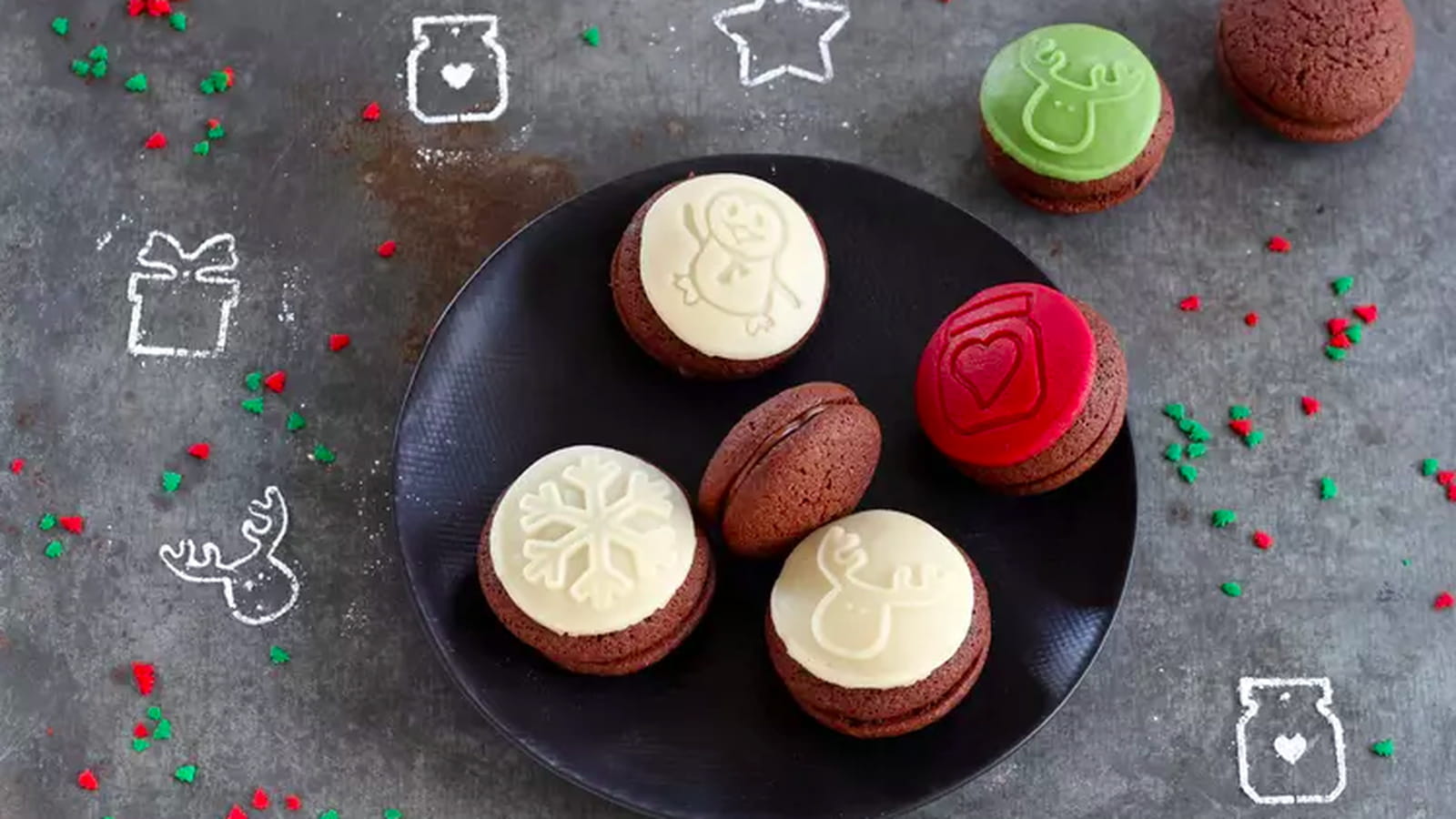 Whoopies de Noël au Nutella®