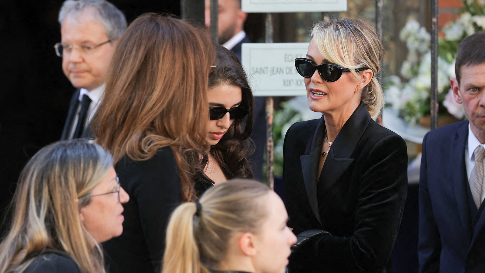 Laeticia Hallyday et Shana Chasman