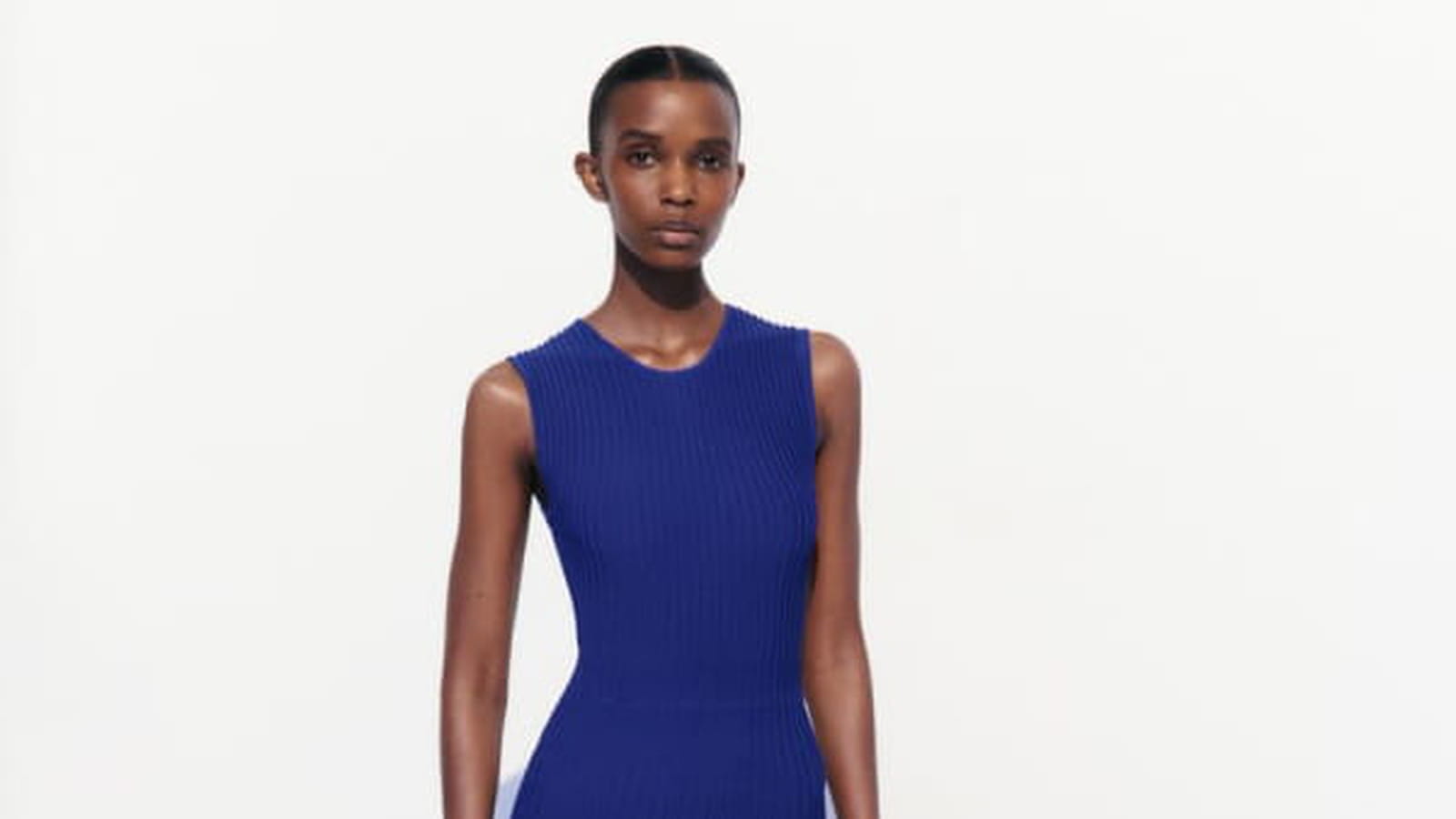 Robe en maille Zara