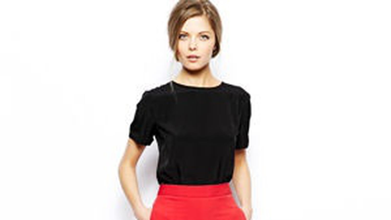 Pantalon rouge vif de Asos