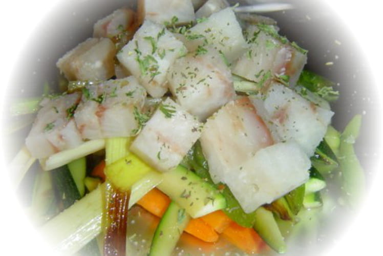 Recette de Papillote de cabillaud en filet de julienne