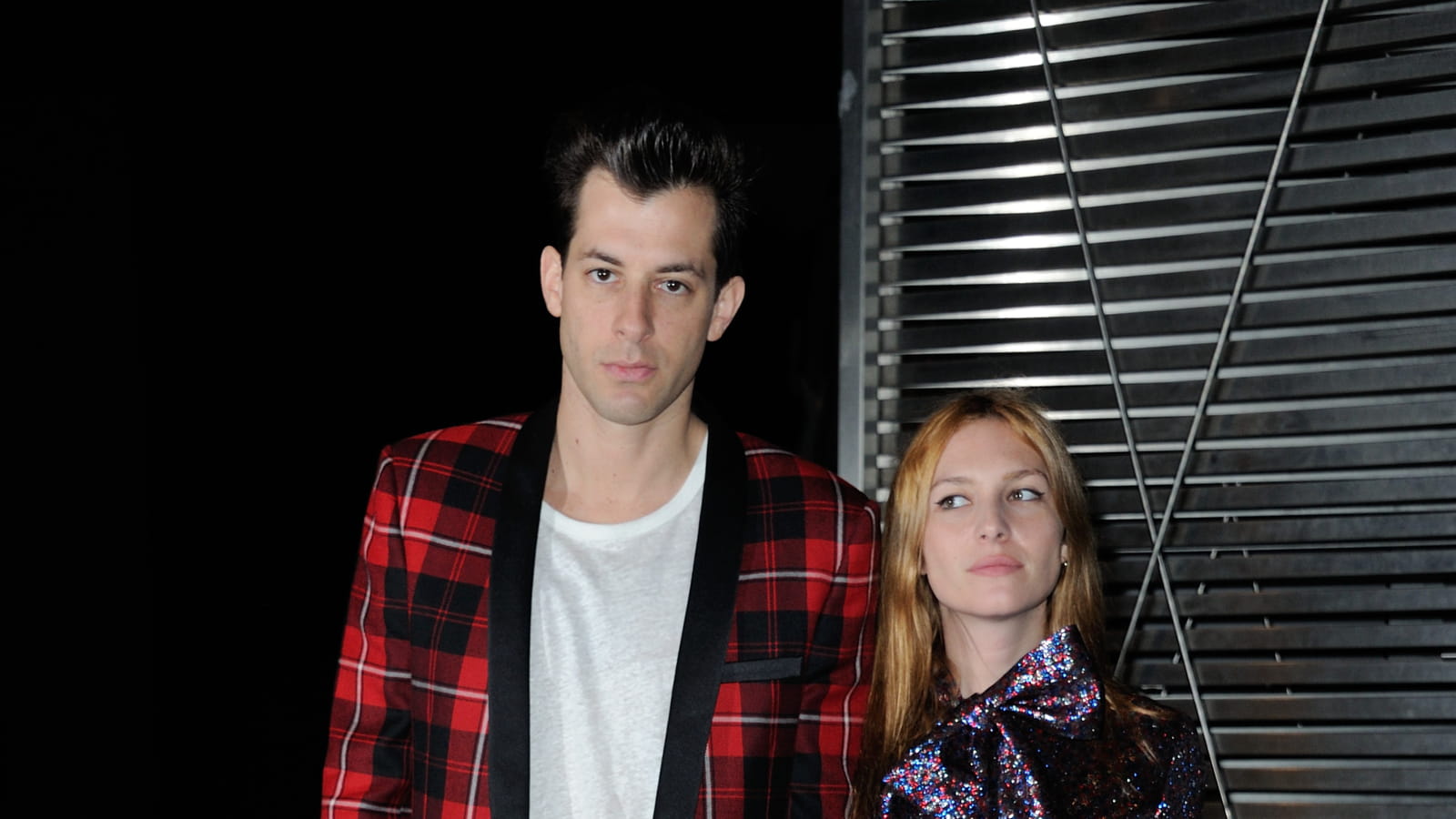 Mark Ronson et Joséphine de la Baume