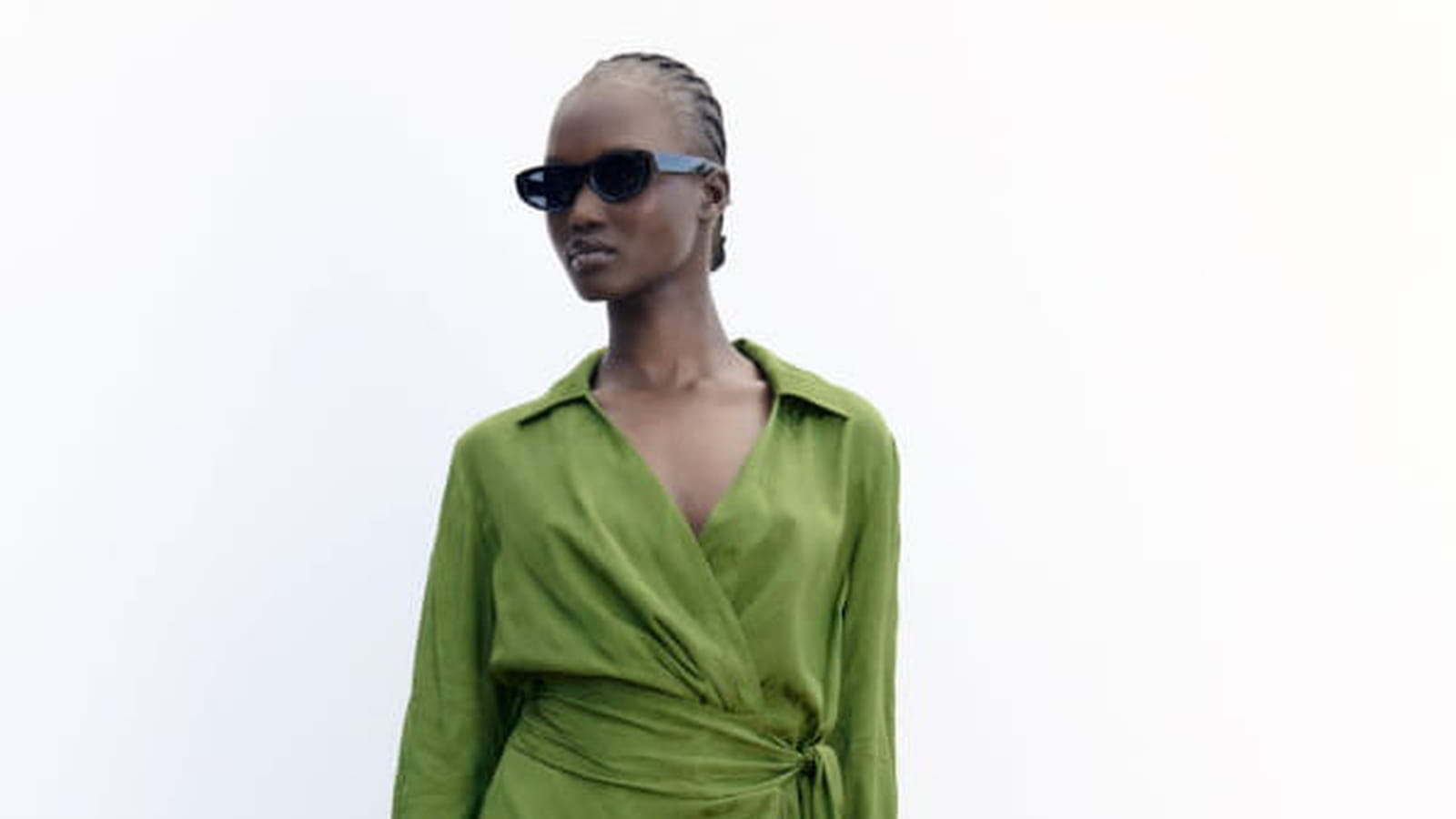 Robe à franges Zara