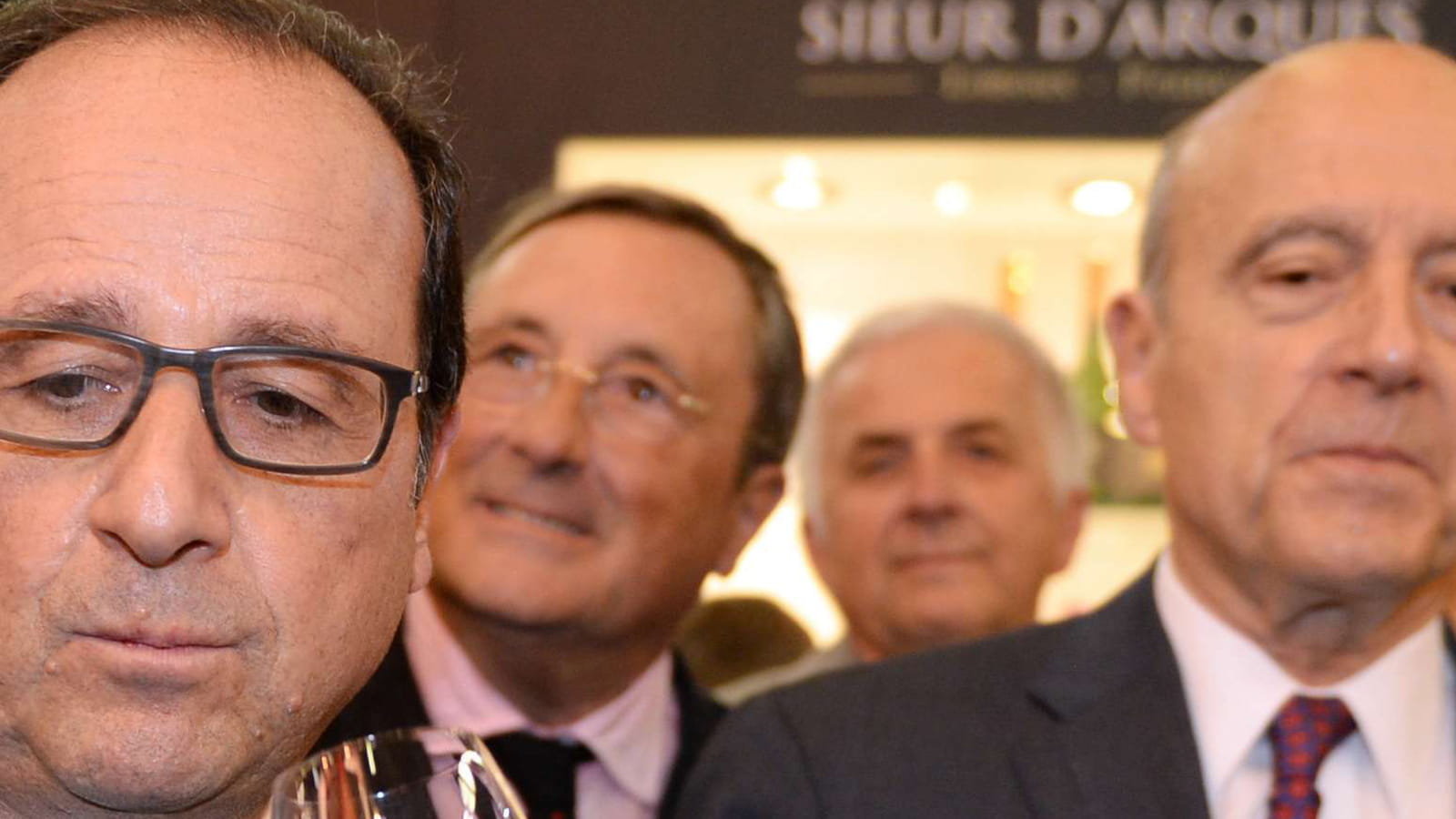 François Hollande et Alain Juppé
