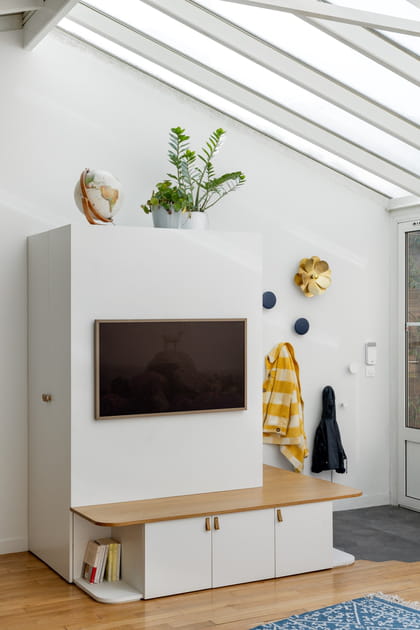 Apr&egrave;s&nbsp;: une entr&eacute;e plus pratique gr&acirc;ce &agrave; un meuble astucieux