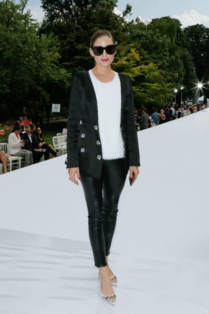Olivia Palermo au d&eacute;fil&eacute; Ralph & Russo
