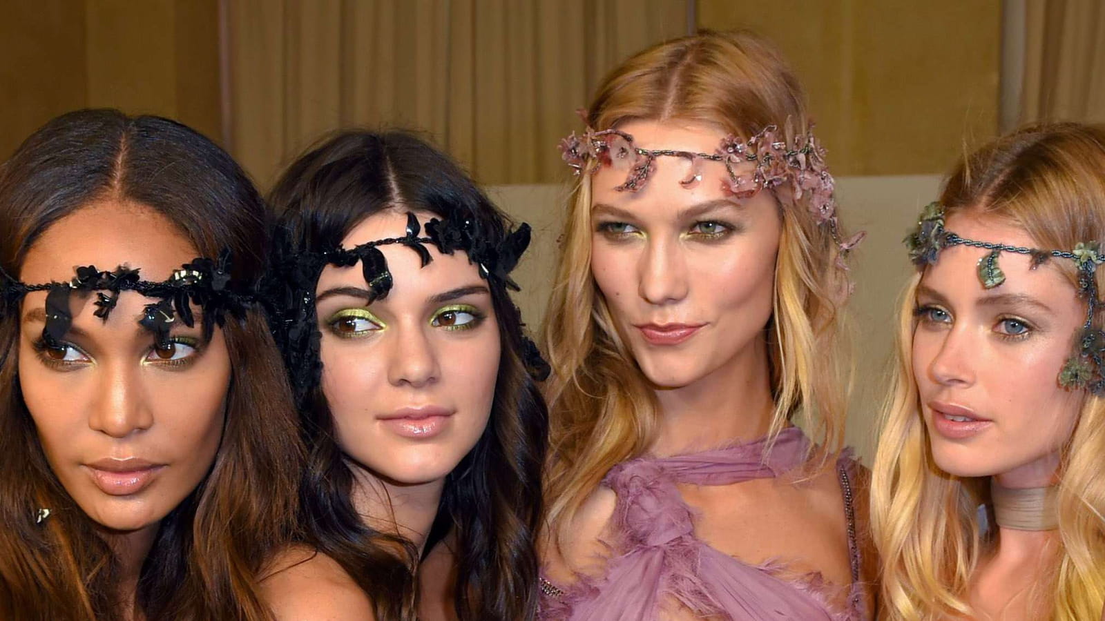 Joan Smalls, Kendall Jenner, Karlie Kloss, Doutzen Kroes et Caroline Trentini
