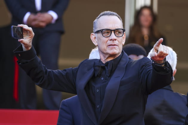 Tom Hanks, &agrave; la projection de "Elvis", le 25&nbsp;mai