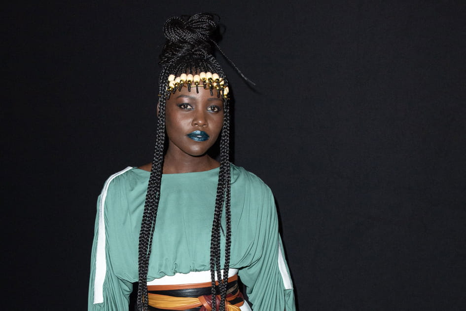 Flop&nbsp;: Lupita Nyong'o et sa bouche bleu fluo