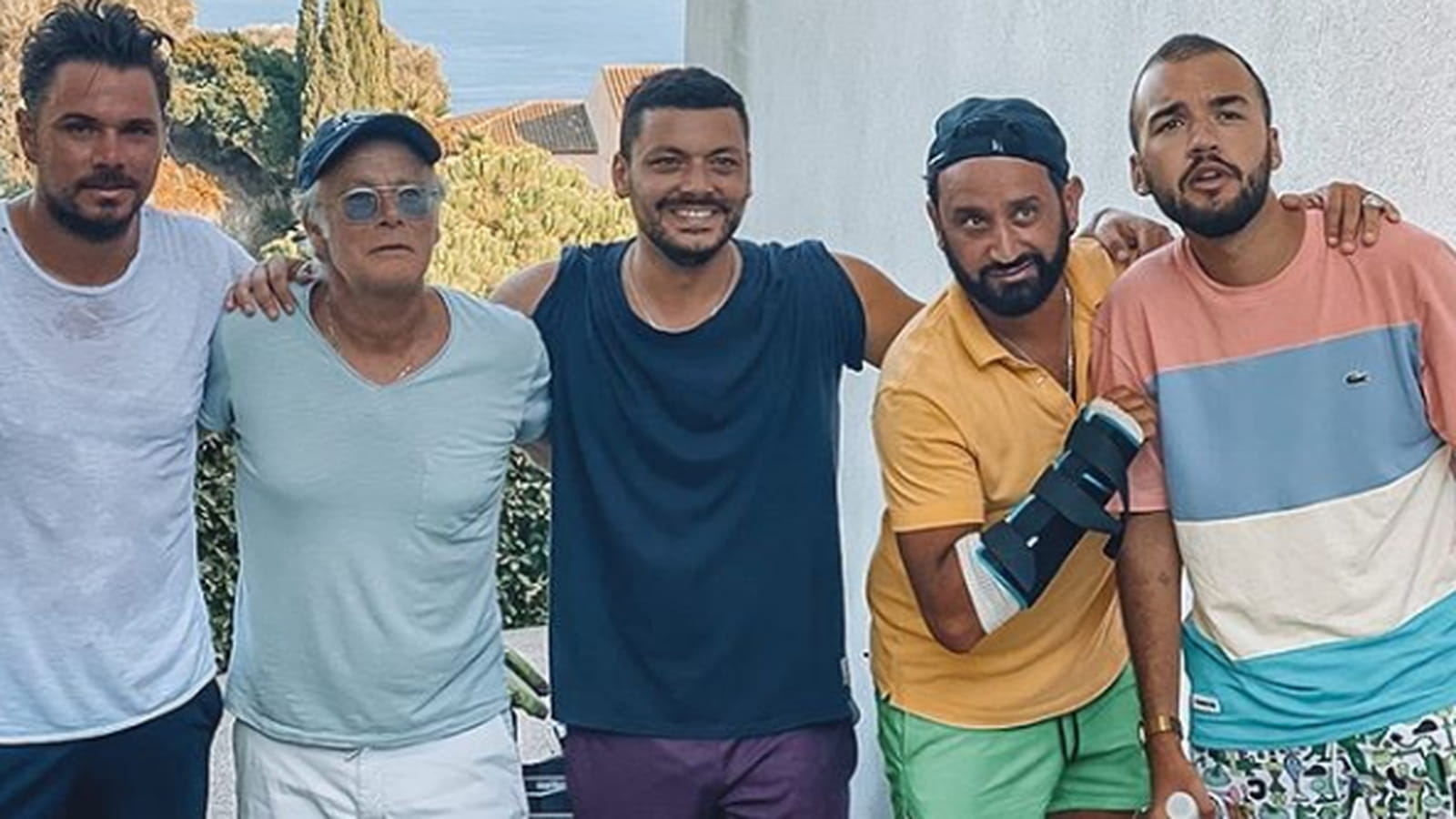 Stan Wawrinka, Franck Dubosc, Kev Adams, Cyril Hanouna et Oli