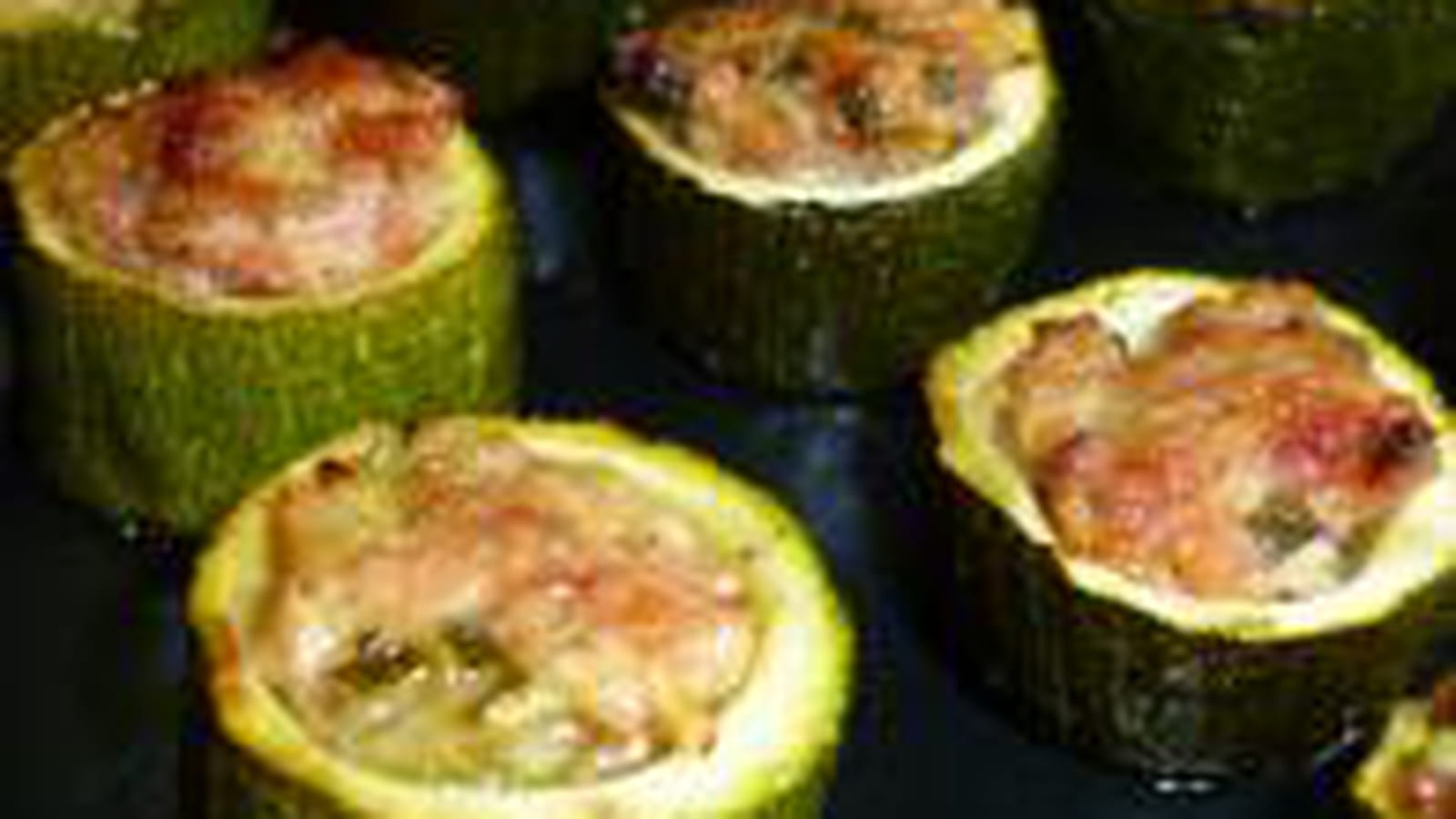 Mini courgettes farcies