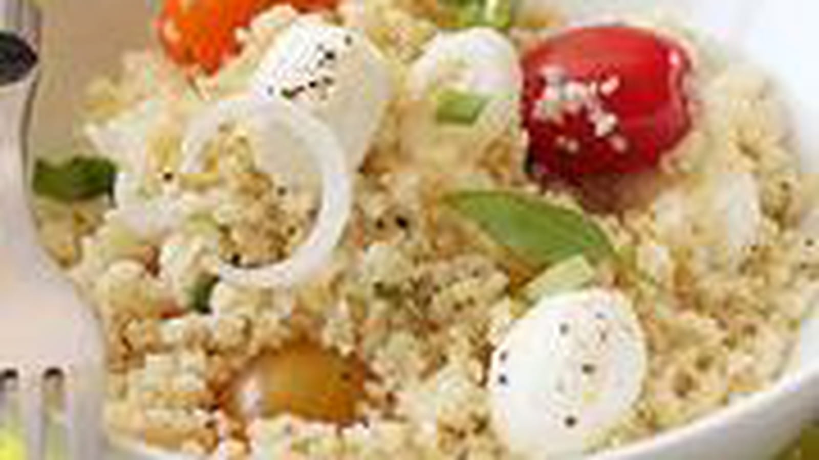 Salade de boulghour tomate mozzarella