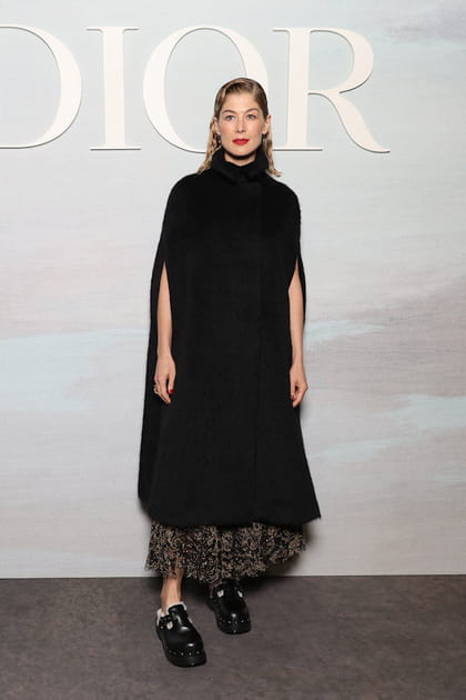 Rosamund Pike au défilé Dior