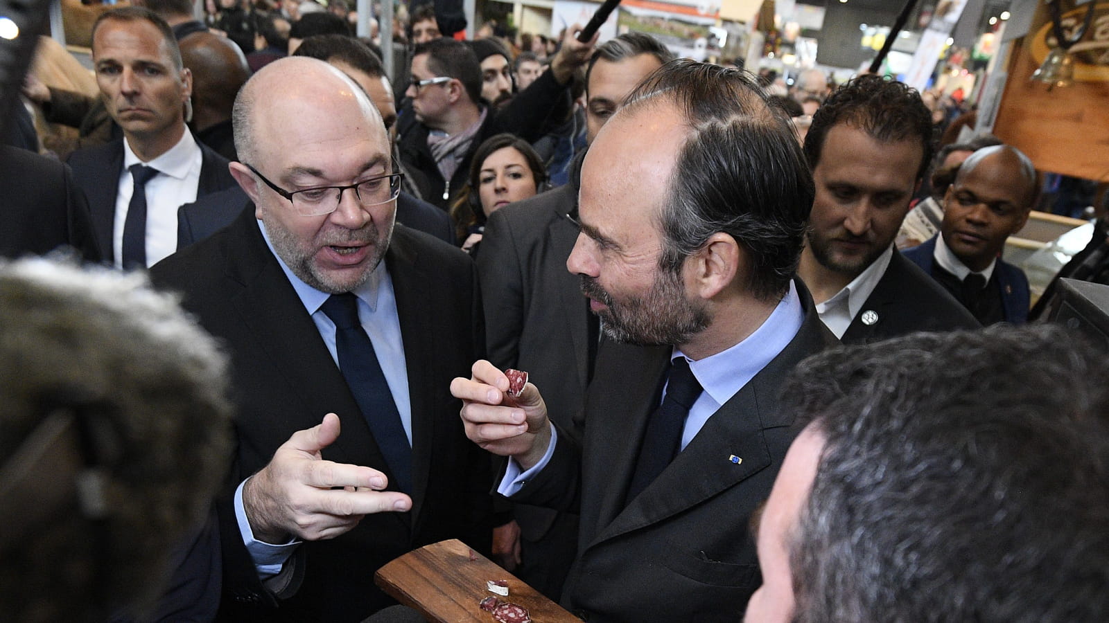 Edouard Philippe et Stéphane Travert