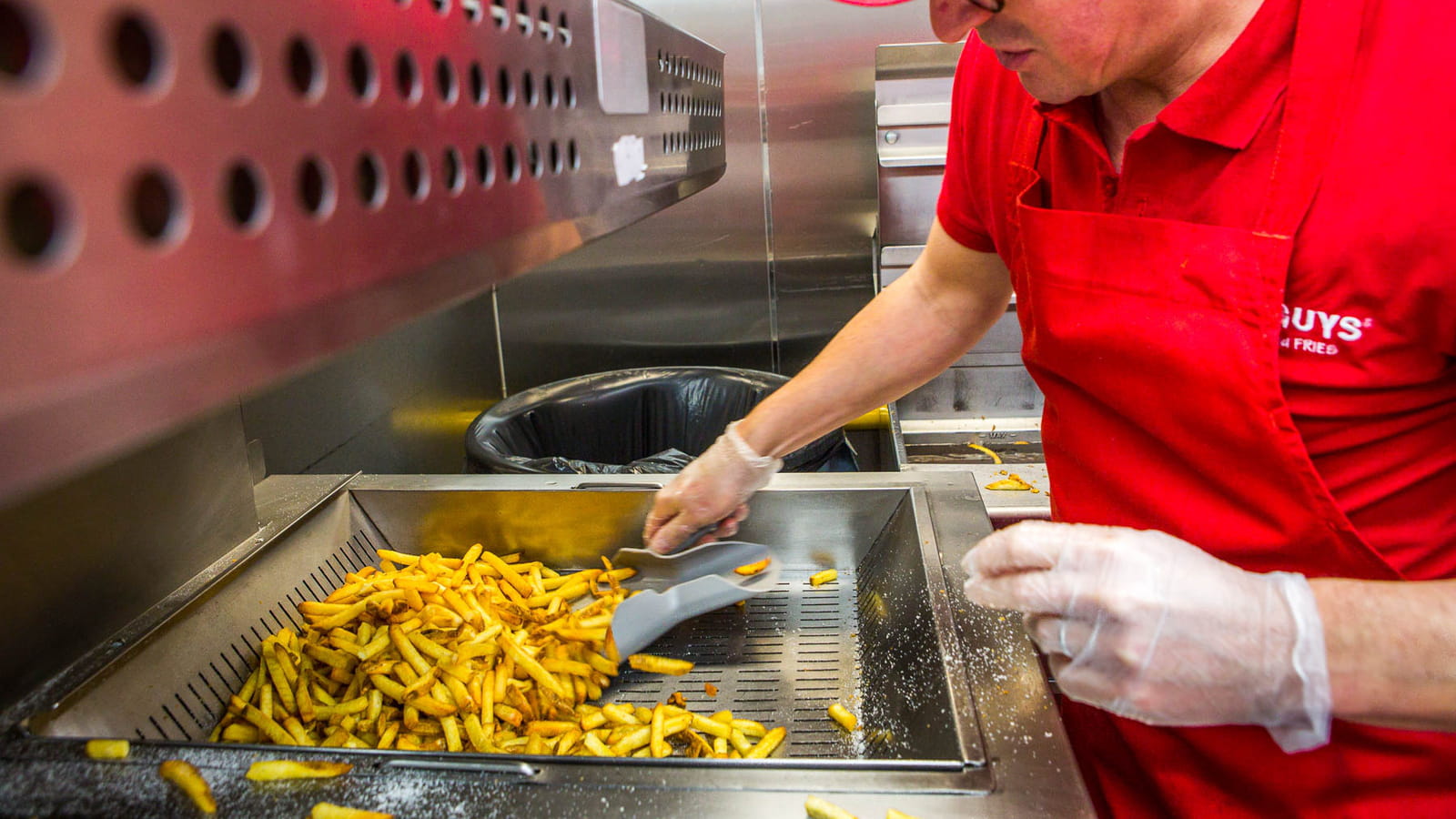 Salage des frites