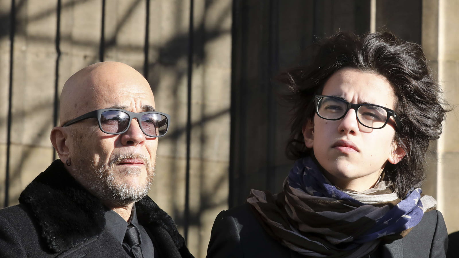 Pascal Obispo et son fils Sean