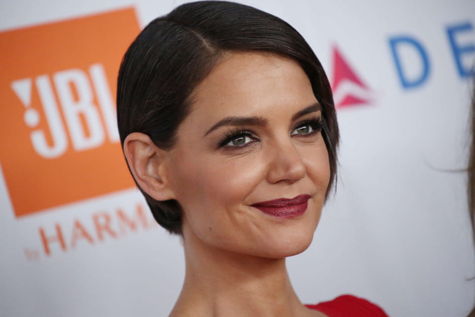 Le carr&eacute; sage de Katie Holmes