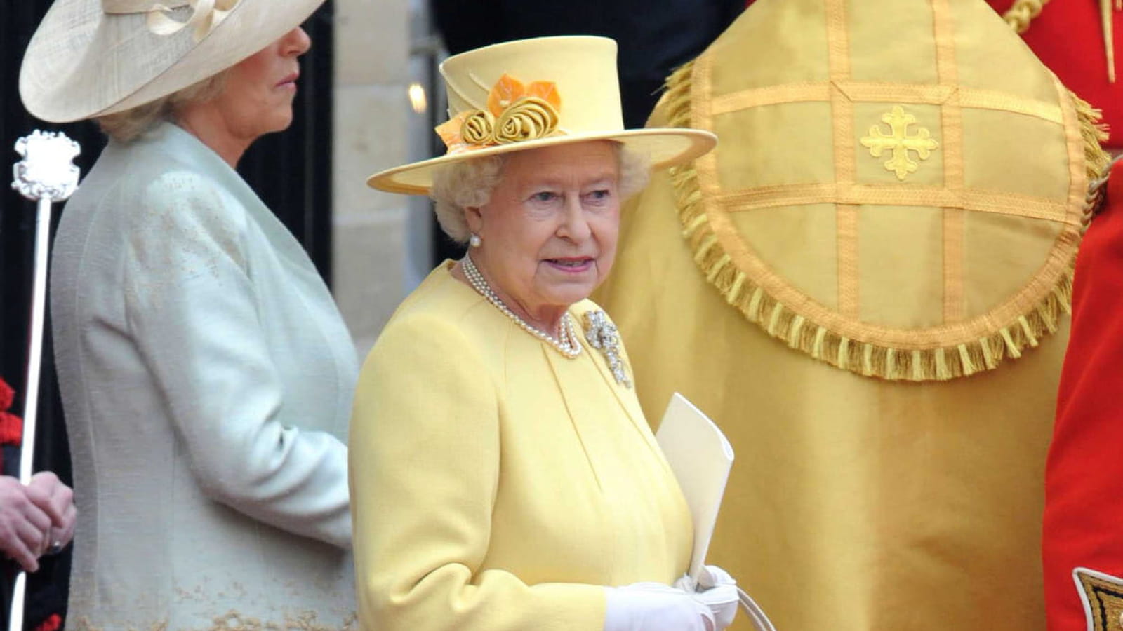 La reine Elizabeth II le 29 avril 2011