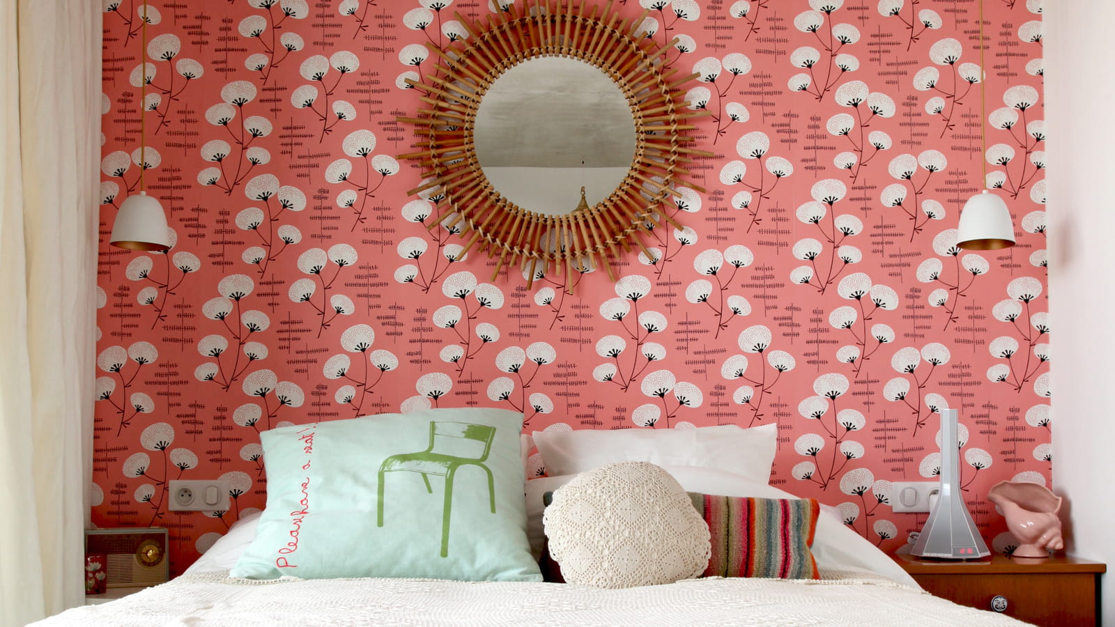 Chambre rose