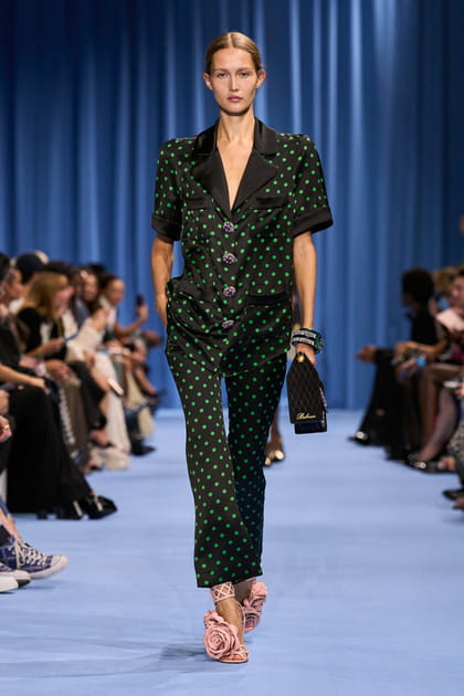 Look 42&nbsp;du d&eacute;fil&eacute; Balmain printemps-&eacute;t&eacute; 2024