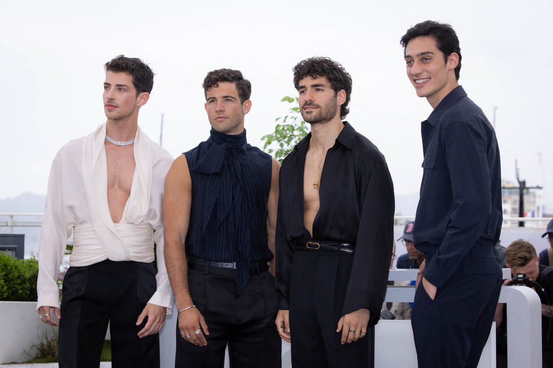 Concours de torse nu à Cannes