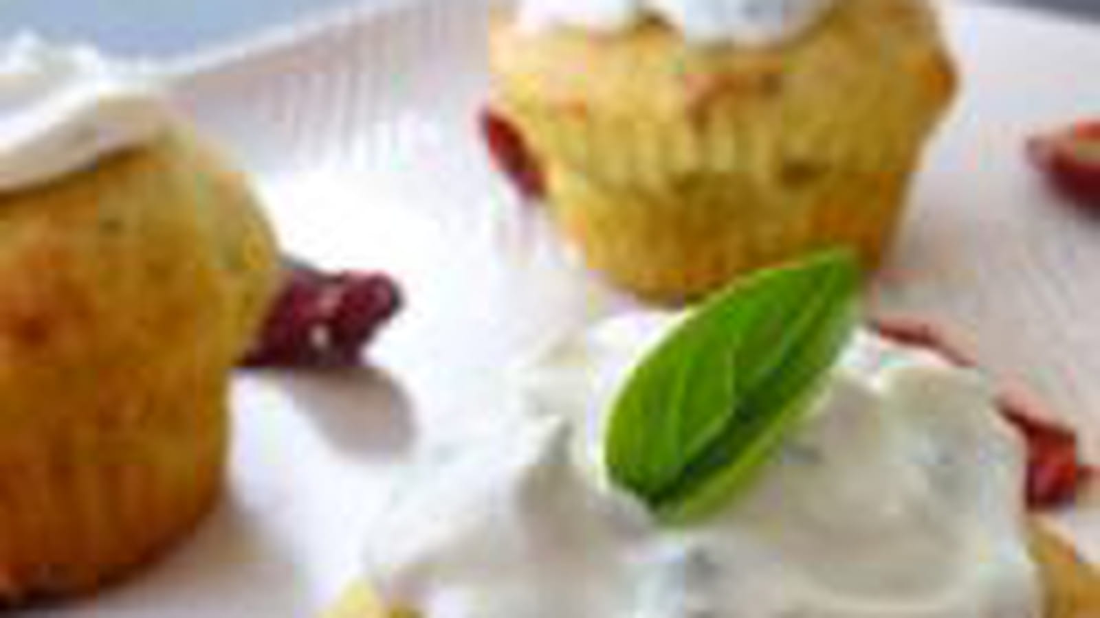 Cupcake chèvre tomates