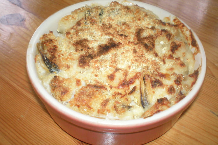 Recette de Gratin de fruits de mer au cognac
